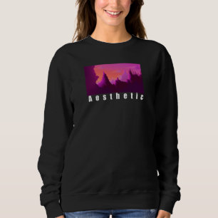 Esthétique Cool esthétique Sweatshirt léger lége