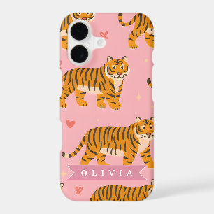 esthétique personnalisée rose chic tigre edge fun
