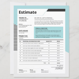 Estimate and Brief Template