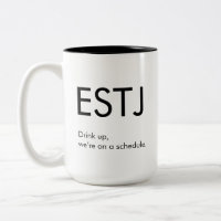 ESTJ Sur un programme Mug Gift