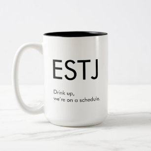 ESTJ Sur un programme Mug Gift