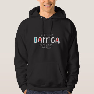 Esto no es una barriga hoodie