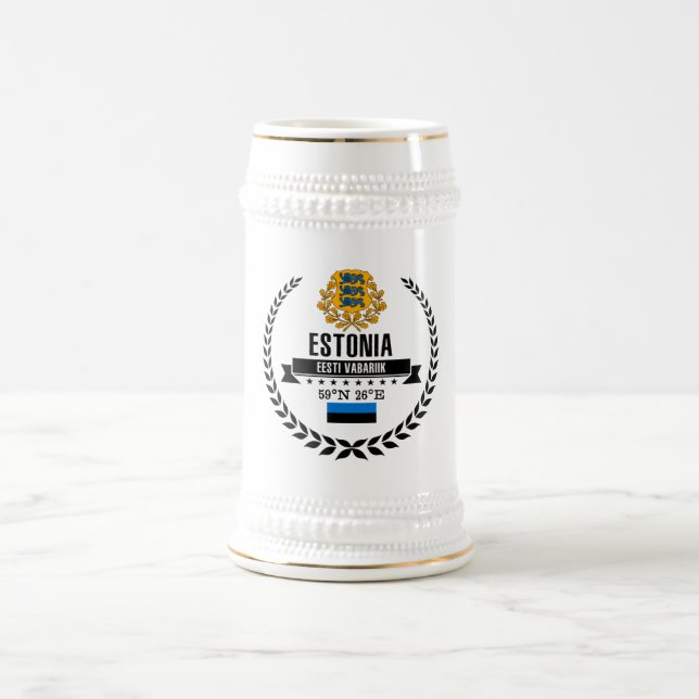 Estonia Beer Stein (Center)