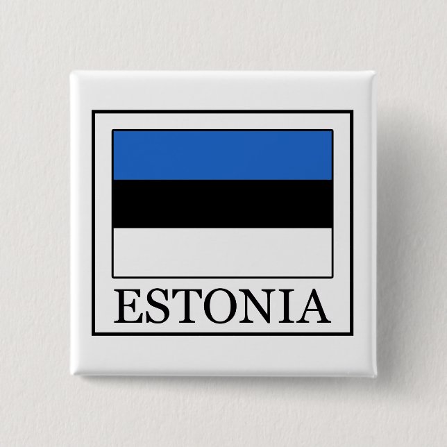 Estonia Button (Front)