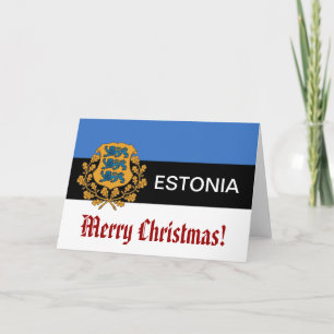 Estonia Christmas Card! Holiday Card