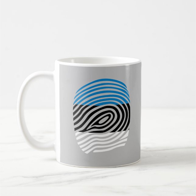 Estonia DNA Coffee Mug (Left)