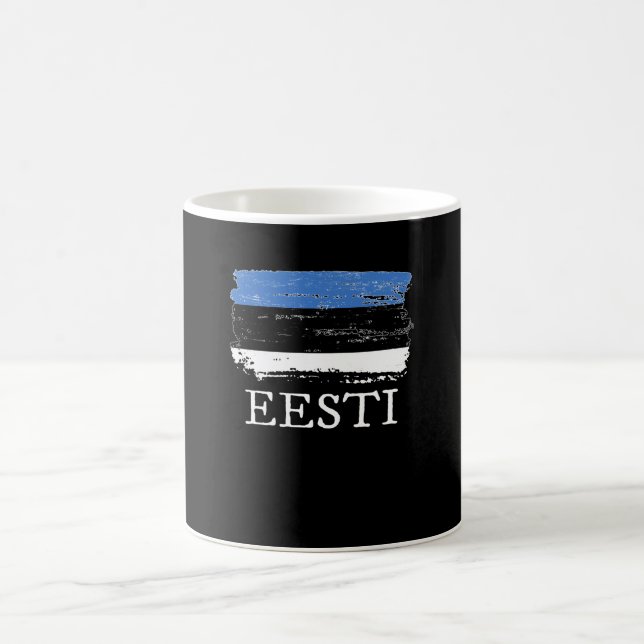 Estonia - Estonia Flag Coffee Mug (Center)