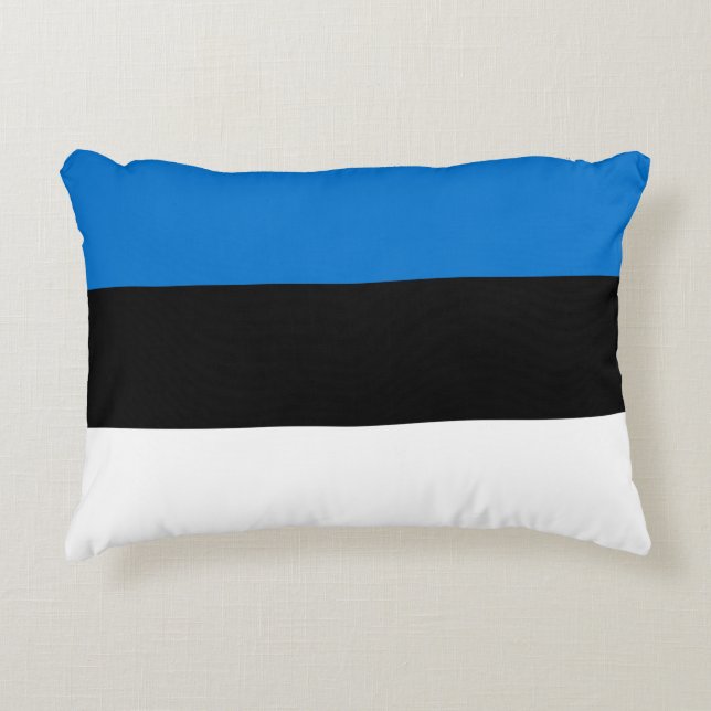 Estonia flag accent pillow (Front)