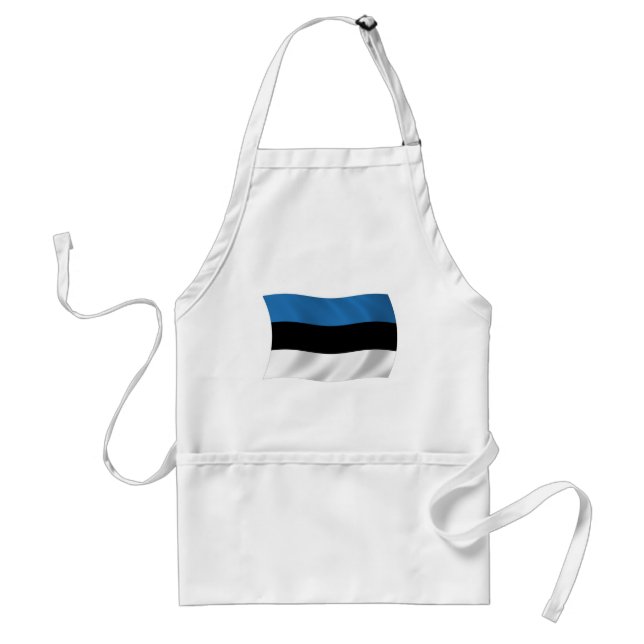 Estonia Flag Apron (Front)