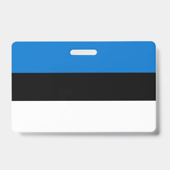 Estonia flag badge (Front)