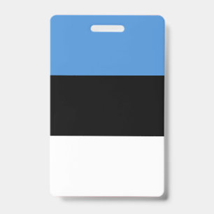 Estonia Flag Badge