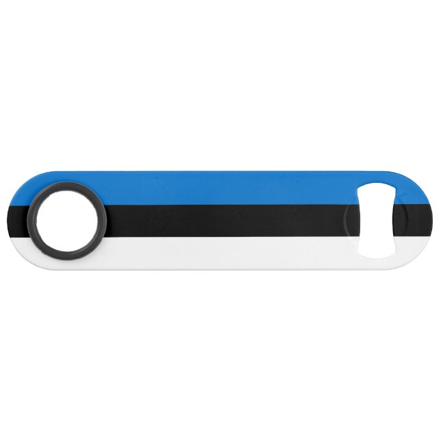 Estonia Flag Bar Key (Front (Horizontal))