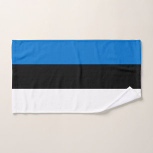 Estonia Flag Bath Towel Set