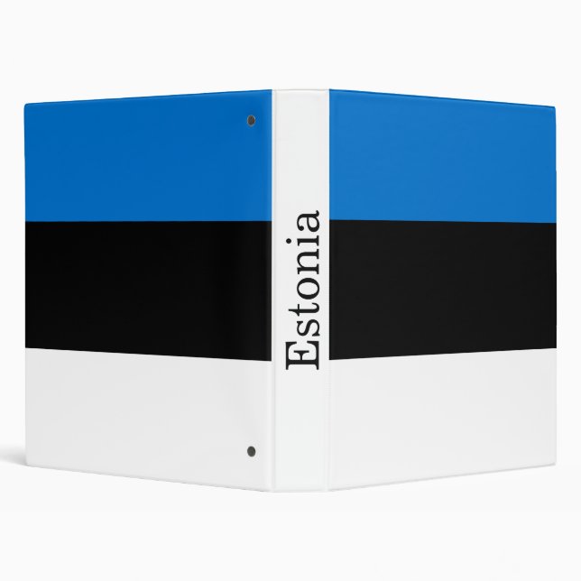 Estonia Flag Binder (Background)