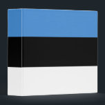 Estonia Flag Binder<br><div class="desc">Estonia Flag</div>
