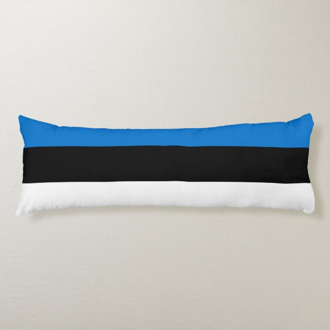 Estonia flag body pillow (Front)