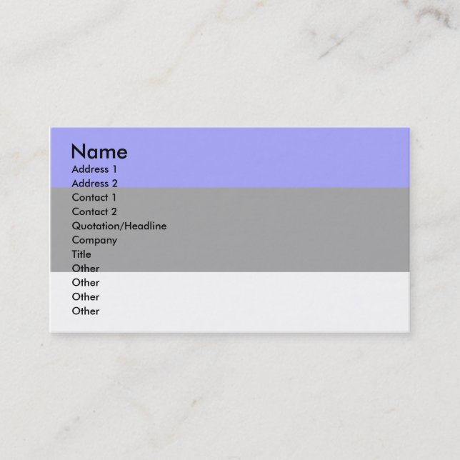 Estonia Flag Business Card (Front)