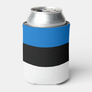 Estonia Flag Can Cooler