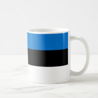  Estonia Flag Ceramic Mug