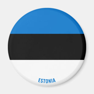 Estonia Flag Charming Patriotic Magnet