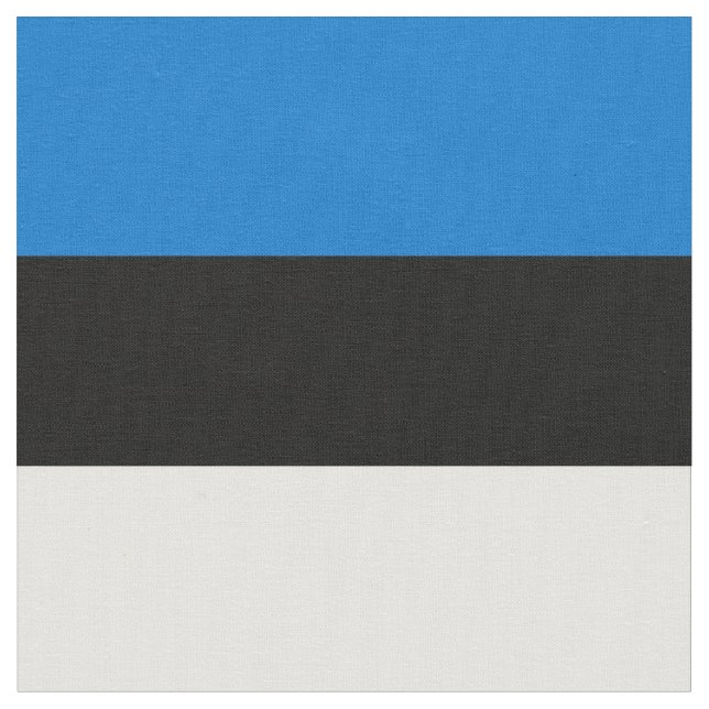 Estonia flag fabric (Close Up)