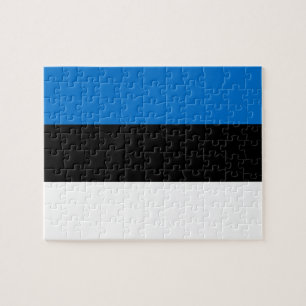 Estonia flag jigsaw puzzle