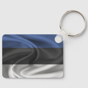 Estonia Flag Keychain