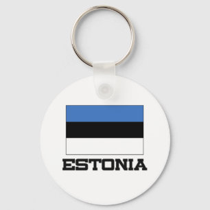 Estonia Flag Keychain