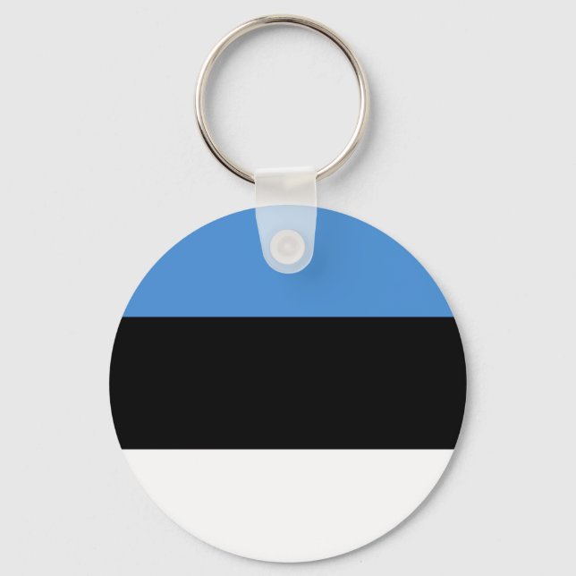Estonia Flag Keychain (Front)