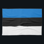 Estonia Flag Kitchen Towel<br><div class="desc">Patriotic flag of Estonia.</div>