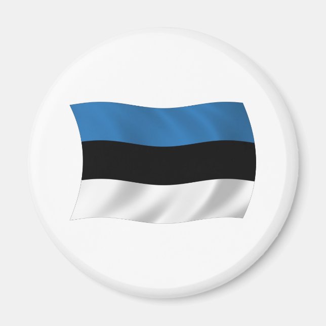 Estonia Flag Magnet (Front)