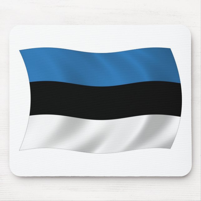 Estonia Flag Mousepad (Front)