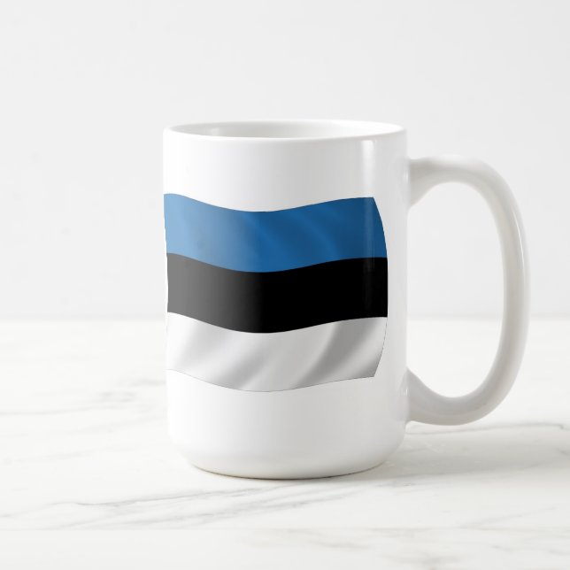 Estonia Flag Mug (Right)