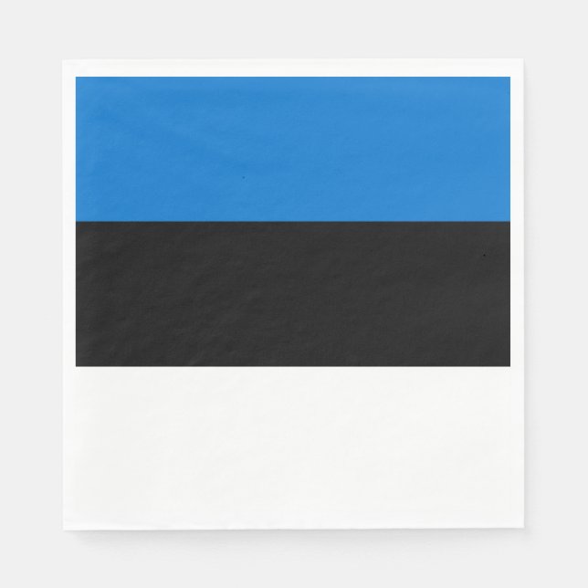 Estonia Flag Napkin (Front)