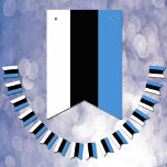 Estonia Flag & Party Estonian Banners / Weddings<br><div class="desc">Bunting / Party Flags: Estonia & Estonian Flag party fashion - weddings,  birhday,  celebrations - love my country,  travel,  national patriots / sports fans</div>