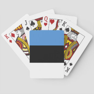 Estonia Flag Playing Cards