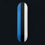 Estonia Flag Skateboard<br><div class="desc">Patriotic flag of Estonia.</div>