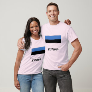 Estonia Flag T-Shirt