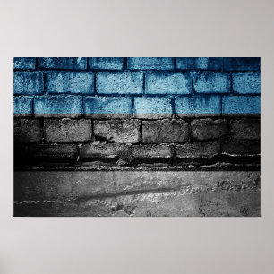 Estonia flag wall poster