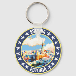 Estonia keychain