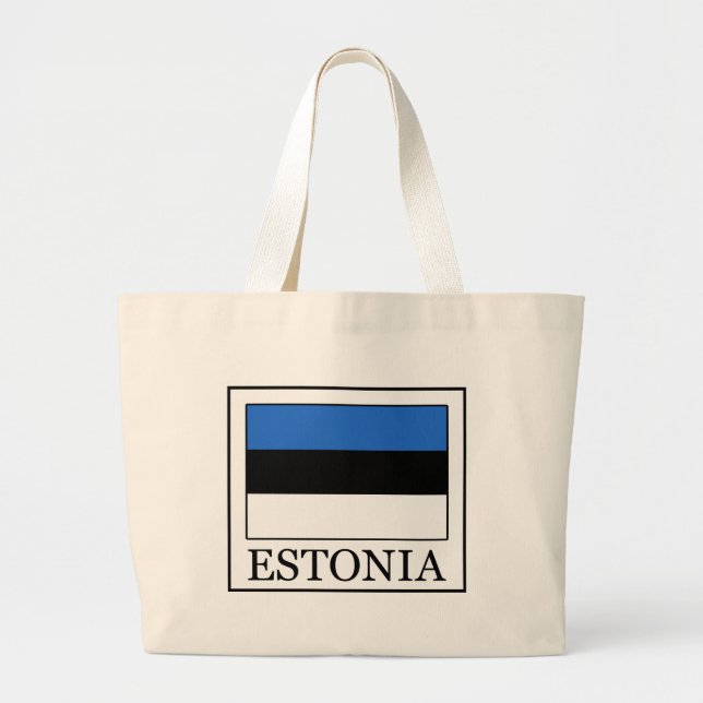 Estonia Large Tote Bag (Front)