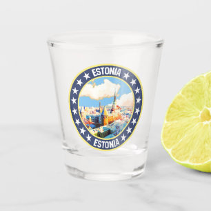 Estonia                                            shot glass
