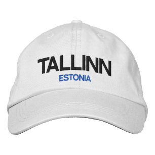 Estonia Tallinn Personalized Adjustable Hat