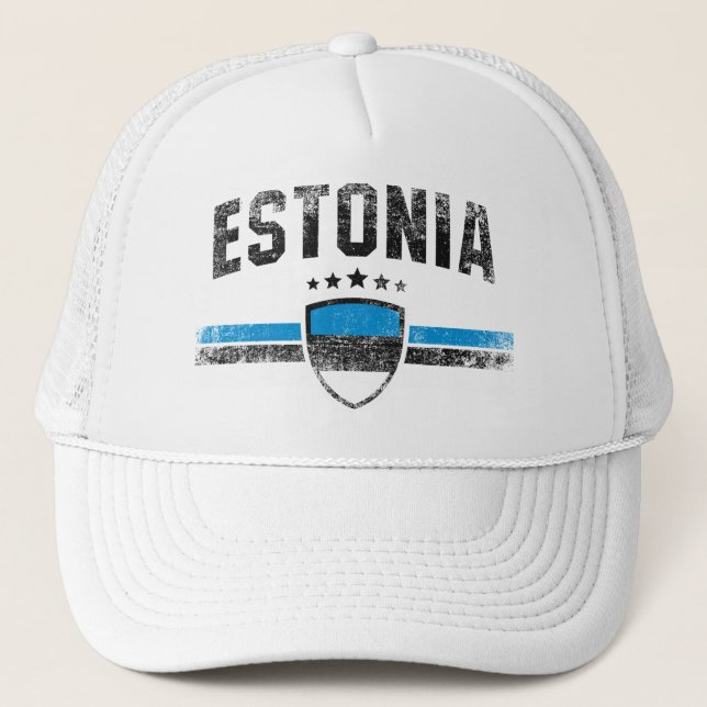 Estonia Trucker Hat (Front)