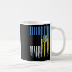 Estonia Ukraine Estonian Ukrainian Flag Coffee Mug