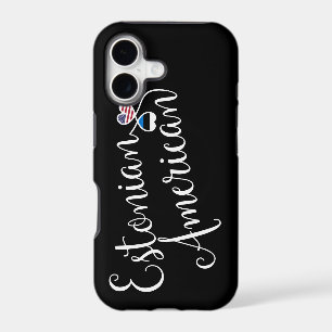 Estonian American Entwined Hearts Cell Phone Case