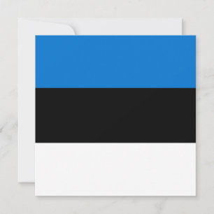 Estonian Flag Card