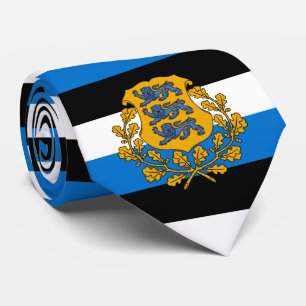 Estonian Flag & Coat of Arms, Flag of Estonia Tie