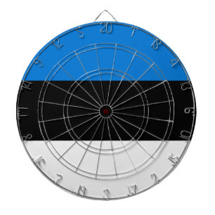 Estonian Flag Dartboard