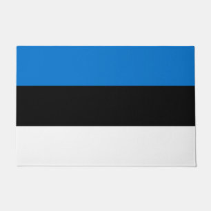Estonian Flag Doormat